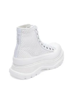 Alexander McQueen 編み込みデザインのブーツ - サムネイル3
