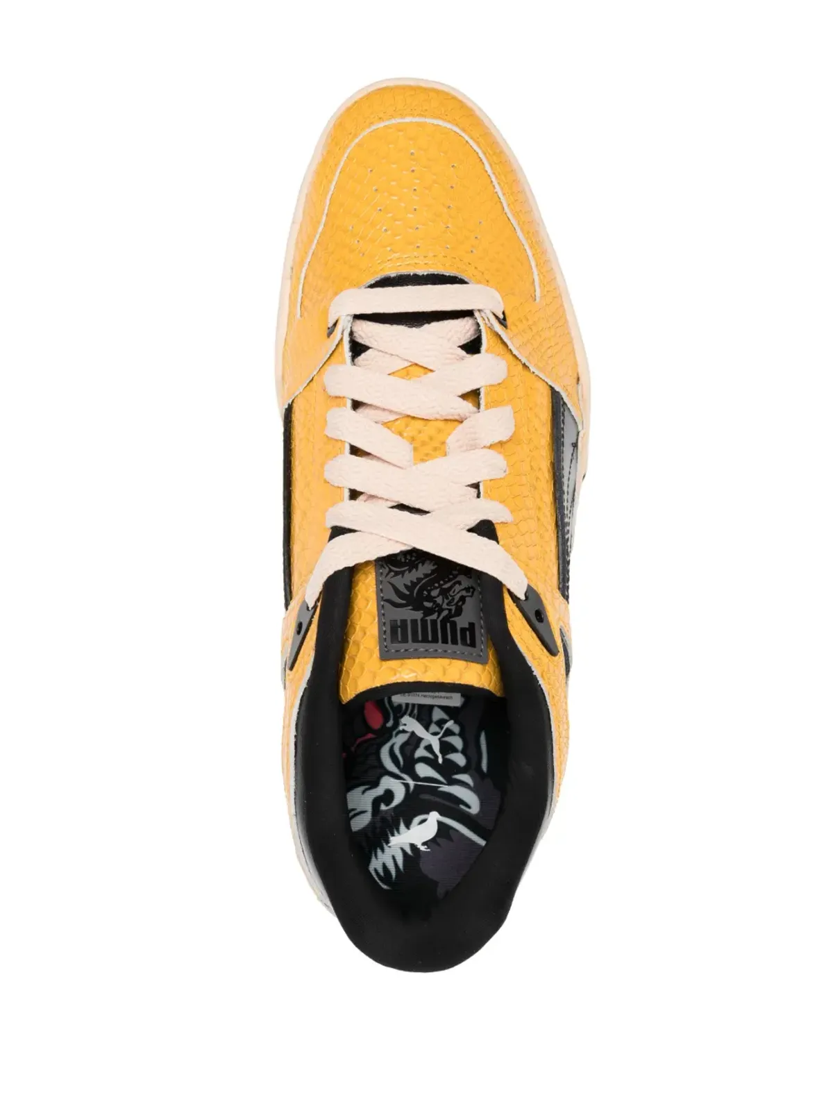 PUMA Slipstream ロートップスニーカー イエロー - 画像4