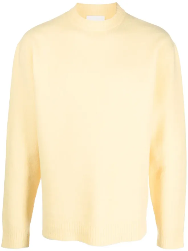 Jil Sander Jil Sander リブ編みトリム ウール ジャンパーの商品画像