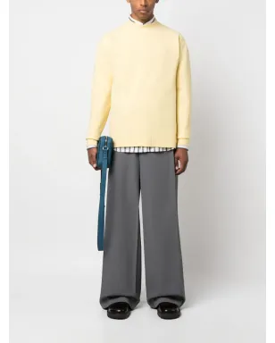 Jil Sander リブ編みトリム ウール ジャンパー - サムネイル2