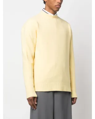 Jil Sander リブ編みトリム ウール ジャンパー - サムネイル3