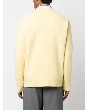 Jil Sander リブ編みトリム ウール ジャンパー - サムネイル4