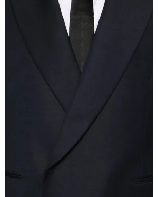 Alexander McQueen ピークラペル ダブルブレスト ブレザー - サムネイル5