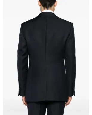 Alexander McQueen ピークラペル ダブルブレスト ブレザー - サムネイル4