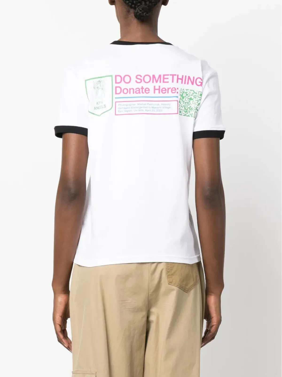CORMIO プリントコットンTシャツ - 画像4