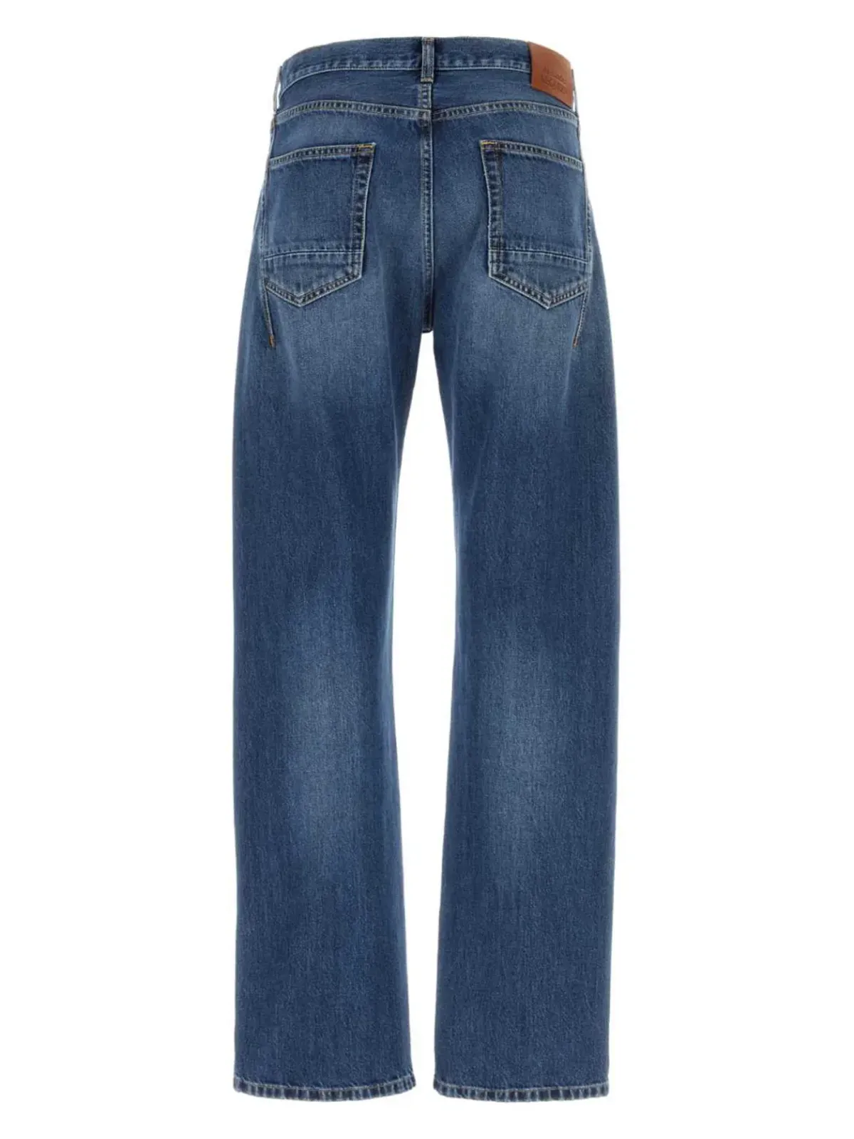 Alexander McQueen ダーツディテール ストレートジーンズ - 画像2