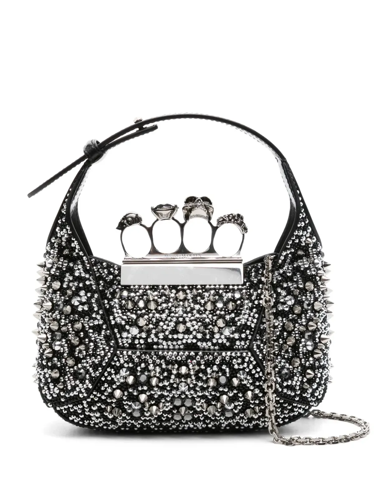 Alexander McQueen ジュエルドホーボーバッグ - 画像1