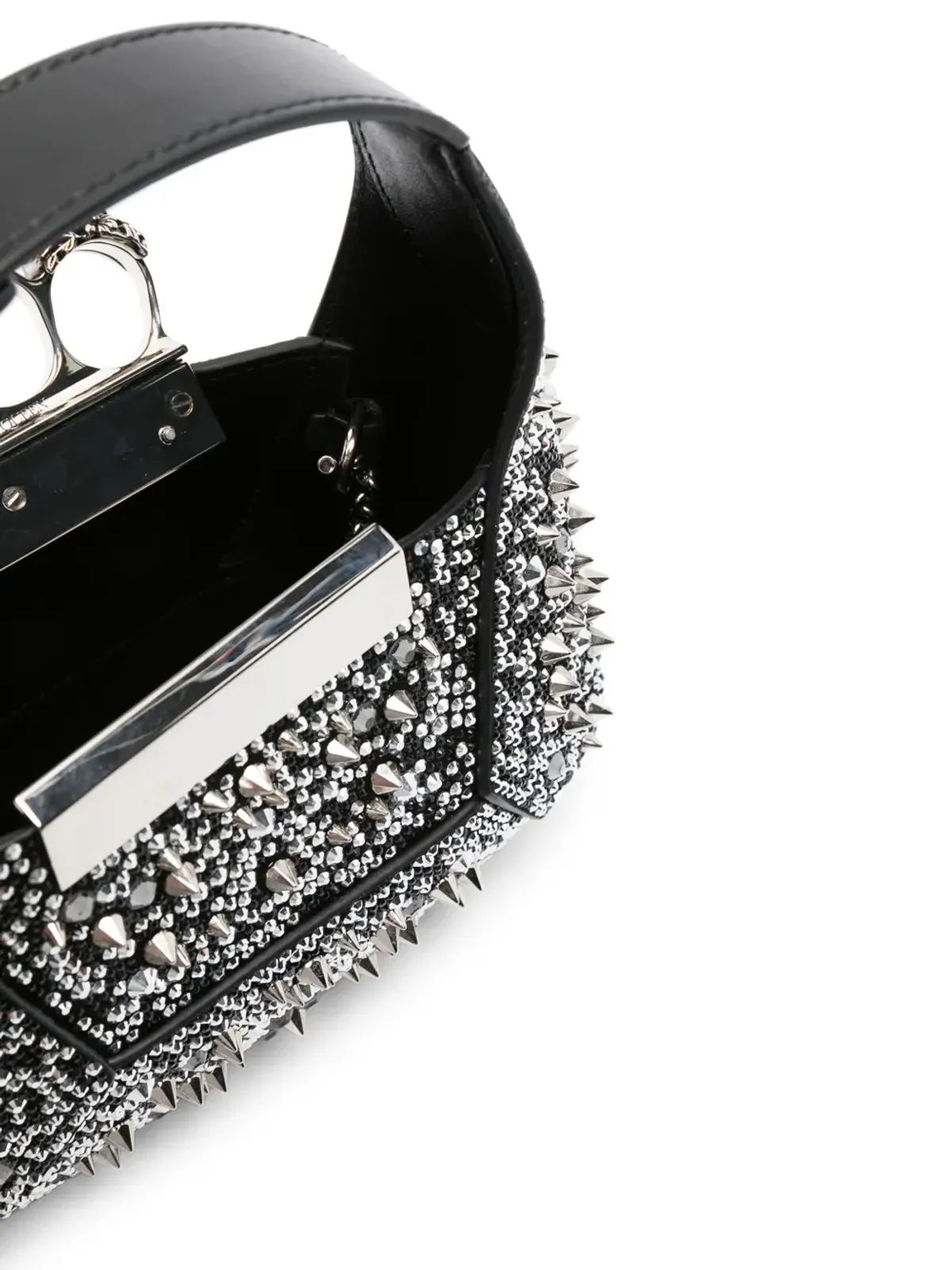 Alexander McQueen ジュエルドホーボーバッグ - 画像5