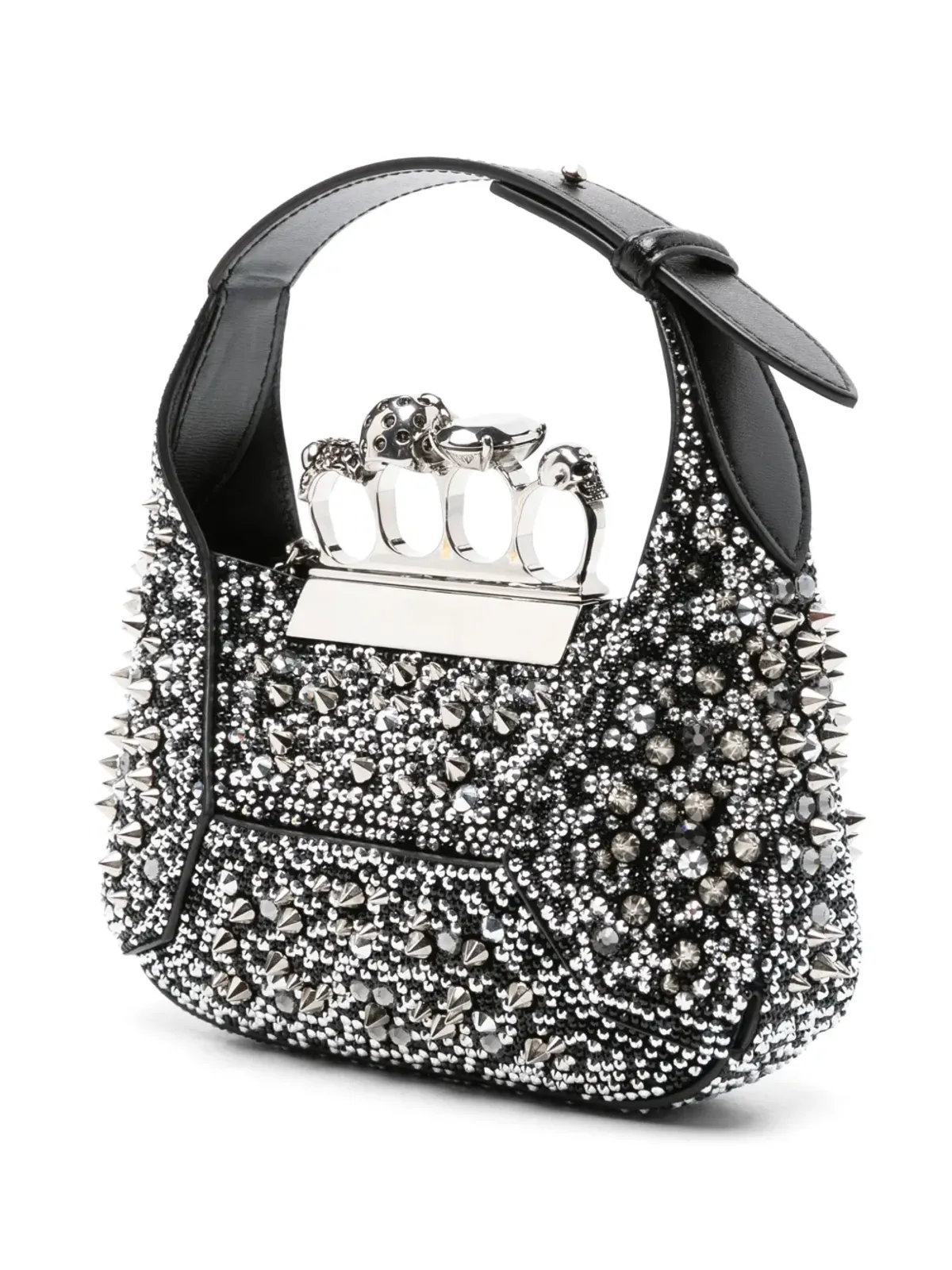 Alexander McQueen ジュエルドホーボーバッグ - 画像3