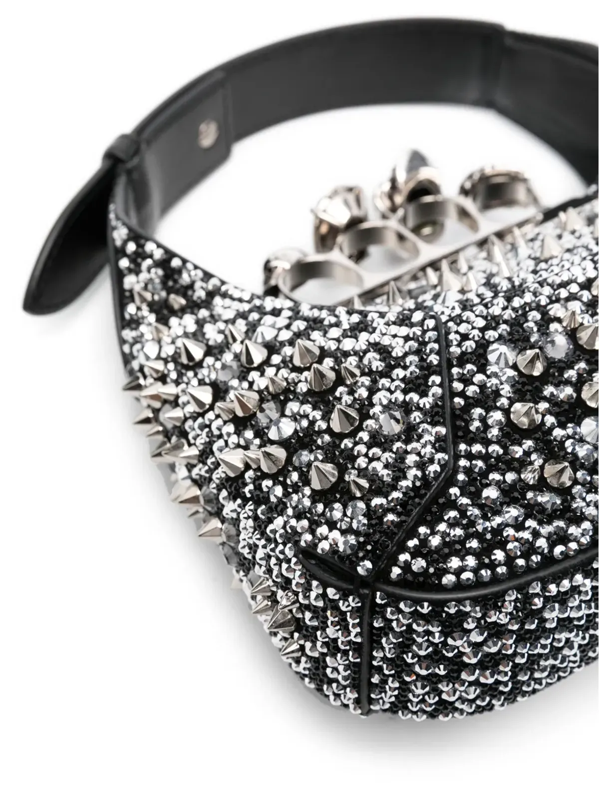 Alexander McQueen ジュエルドホーボーバッグ - 画像4