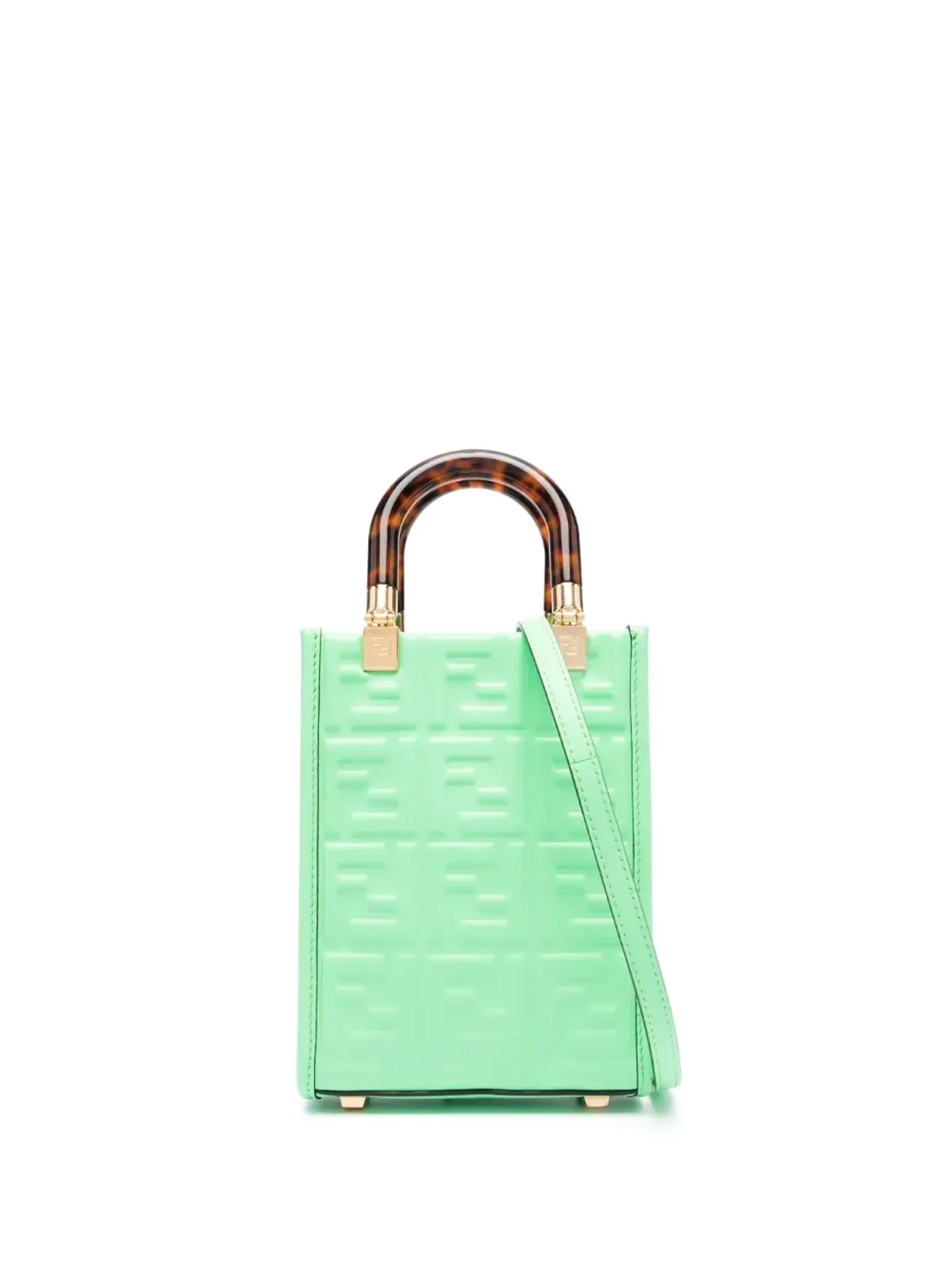 FENDI モノグラム・デボスド トートバッグ - 画像1