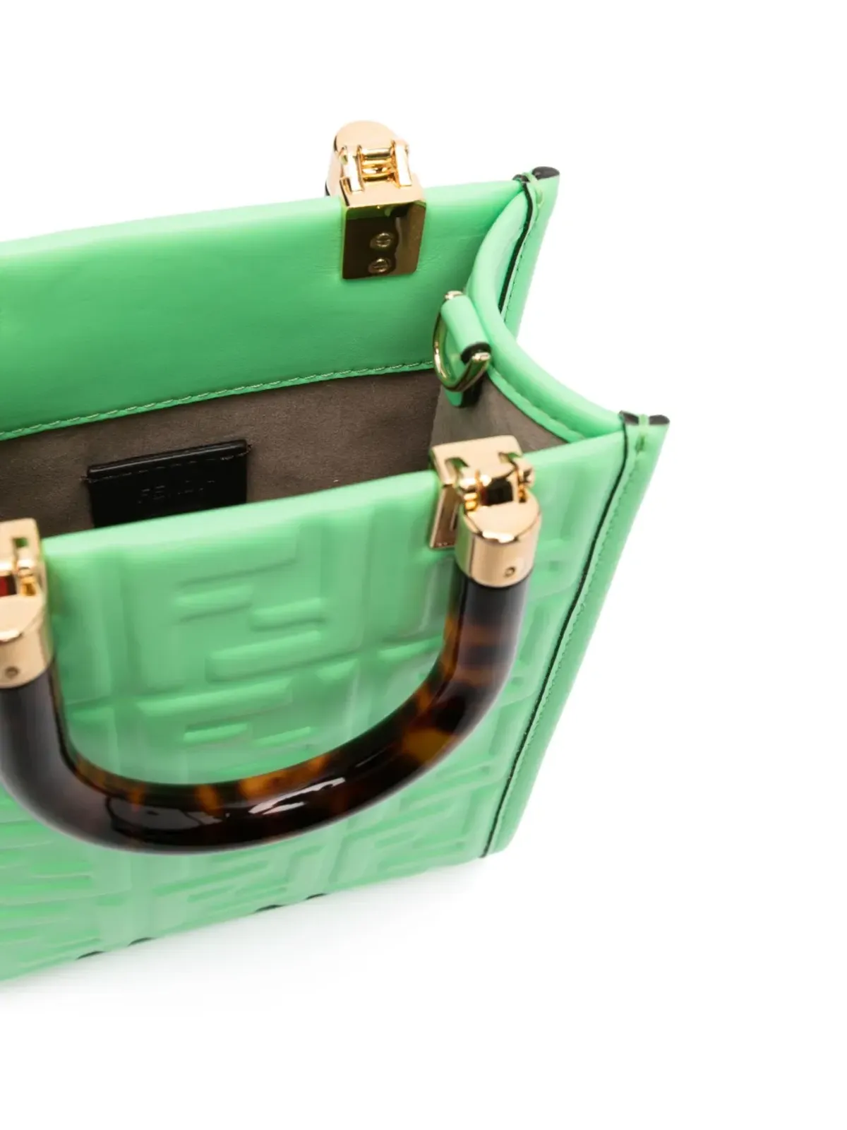 FENDI モノグラム・デボスド トートバッグ - 画像5