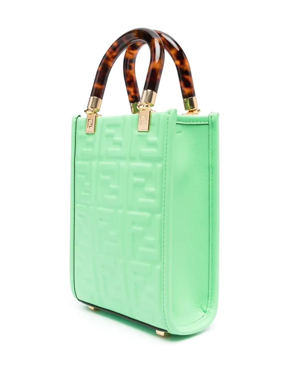 FENDI モノグラム・デボスド トートバッグ - 画像3