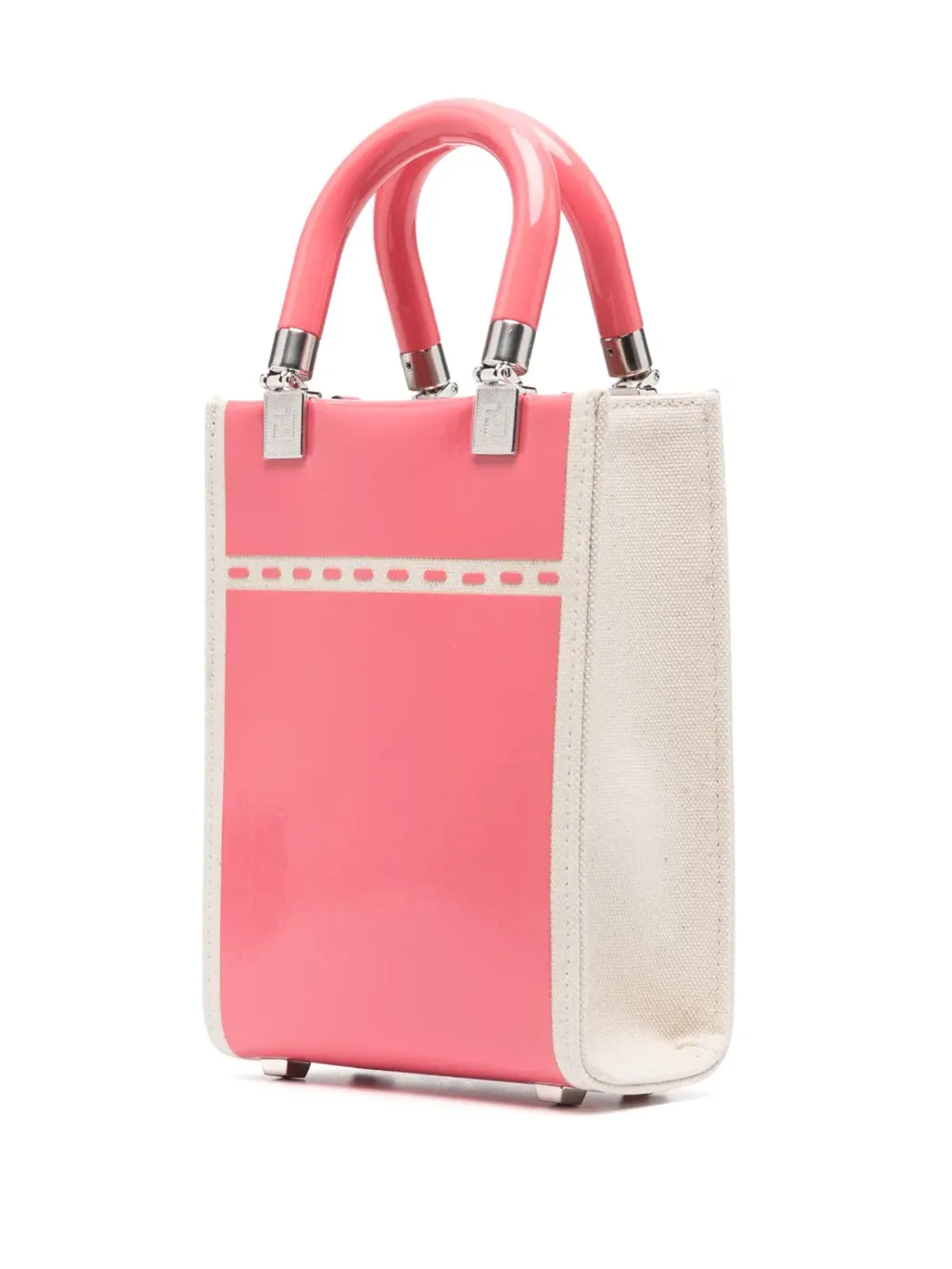 FENDI ロゴプリント ショルダーバッグ - 画像3