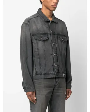 GUESS USA ロゴパッチデニムジャケット - サムネイル3