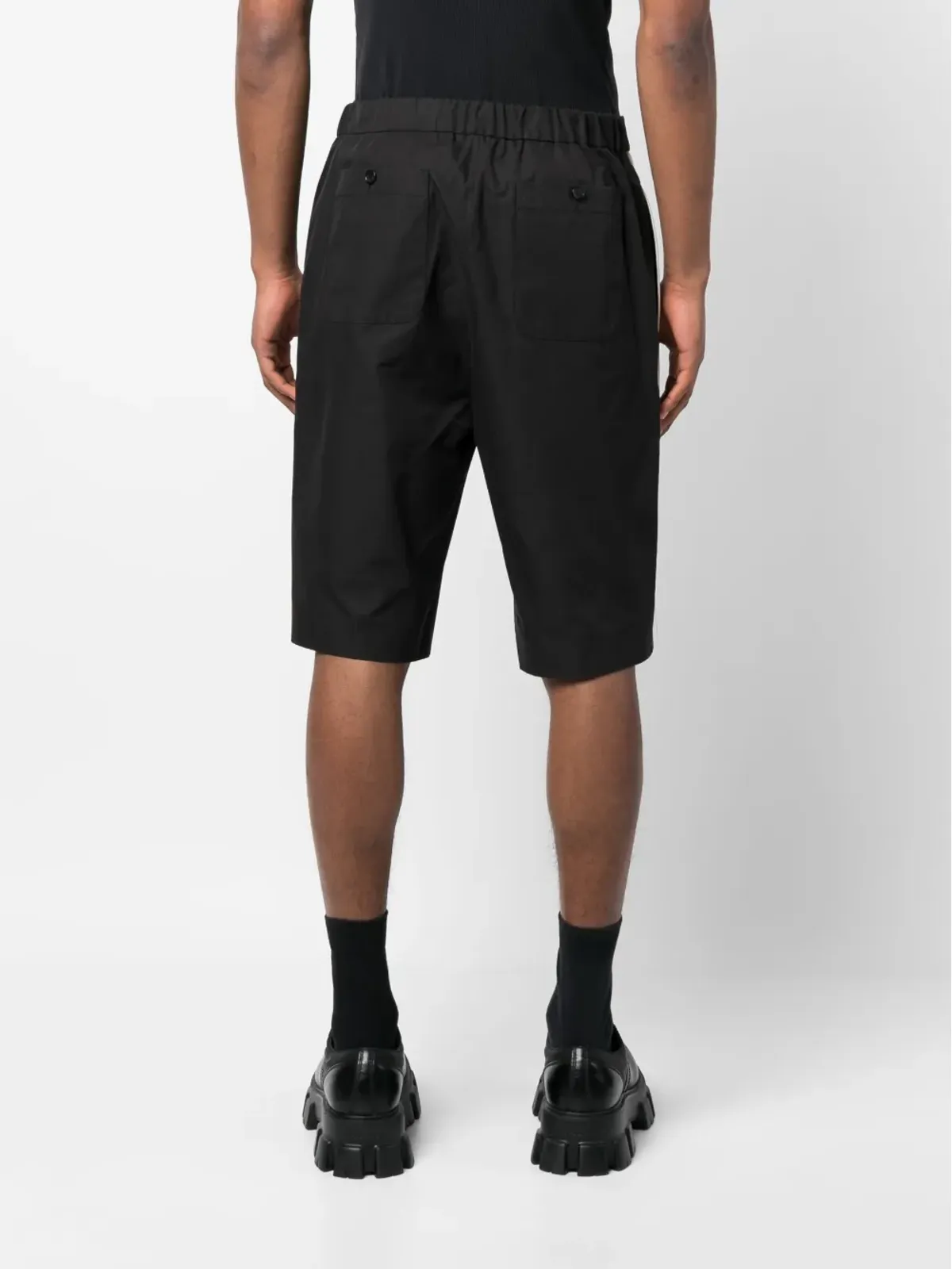Alexander McQueen サイドストライプ Bermudaショーツ - 画像4