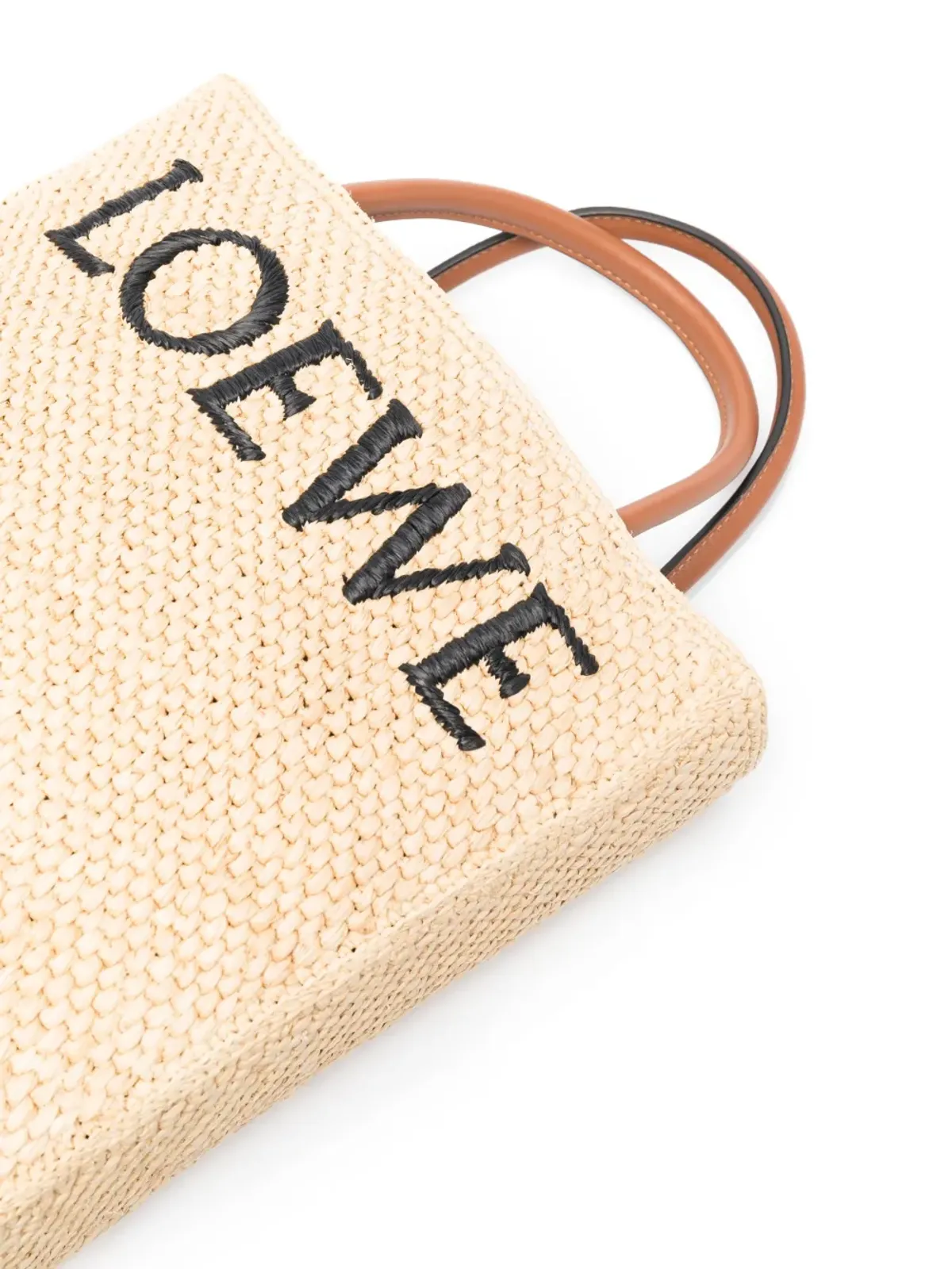 LOEWE ラフィア トートバッグ - 画像5
