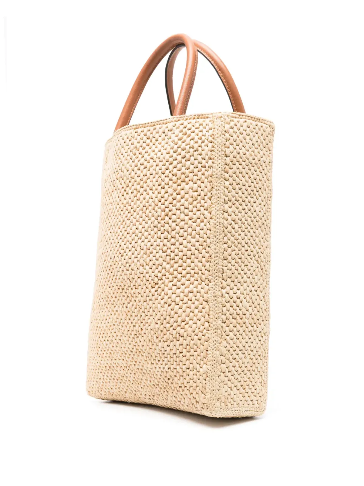 LOEWE ラフィア トートバッグ - 画像4