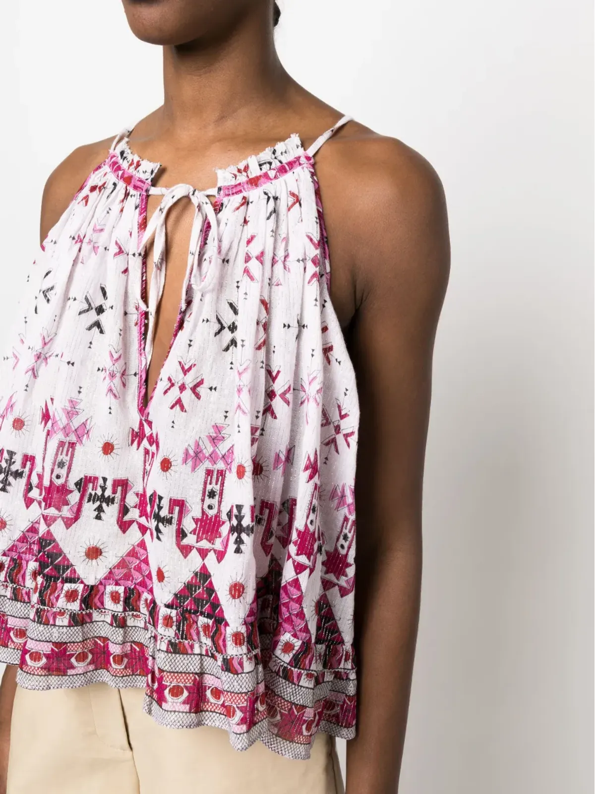 MARANT ÉTOILE Fabino グラフィックプリント トップス - 画像5
