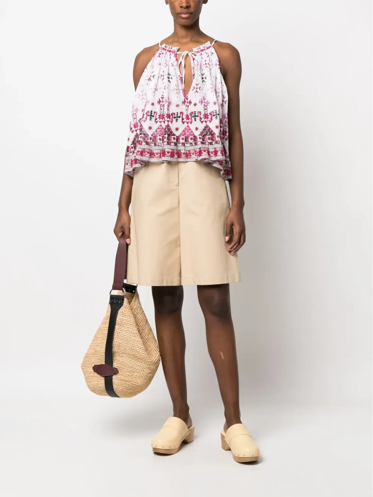 MARANT ÉTOILE Fabino グラフィックプリント トップス - 画像2