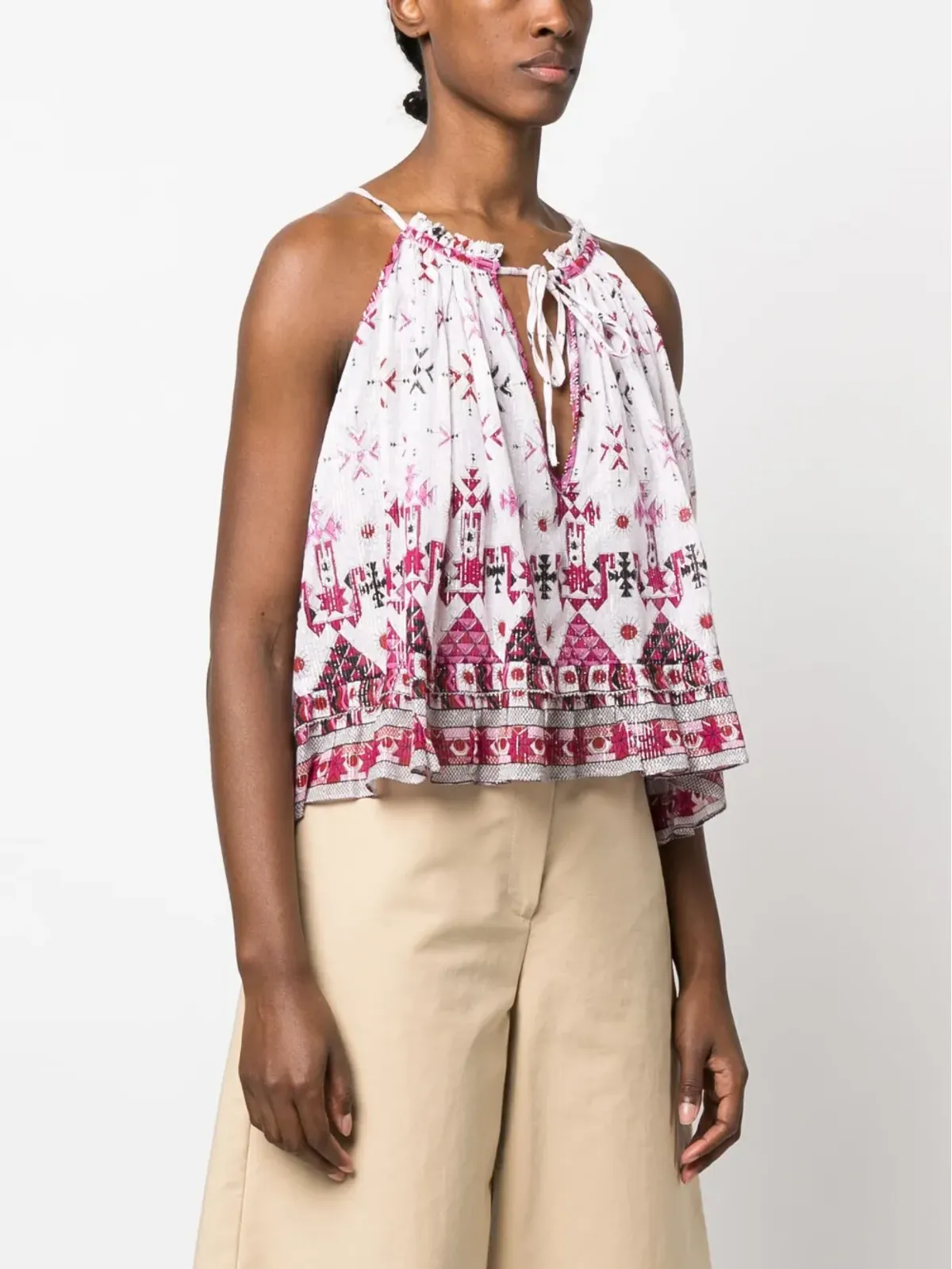 MARANT ÉTOILE Fabino グラフィックプリント トップス - 画像3