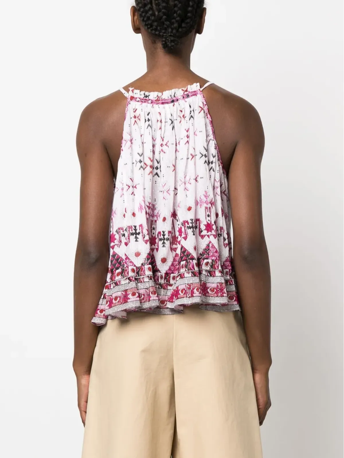 MARANT ÉTOILE Fabino グラフィックプリント トップス - 画像4