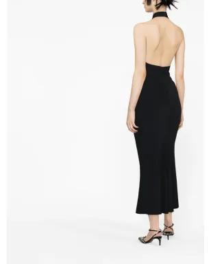 Alexander McQueen ホルターネック ミディドレス - サムネイル4