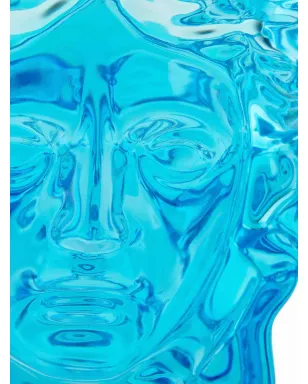 Versace メデューサヘッド 光沢仕上げ 花瓶 - ブルー - サムネイル4