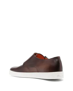 Santoni ダブルバックルレザー・モンクシューズ - サムネイル3