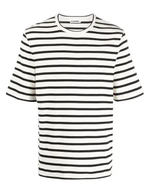Jil Sander ストライププリント半袖Tシャツ - サムネイル1