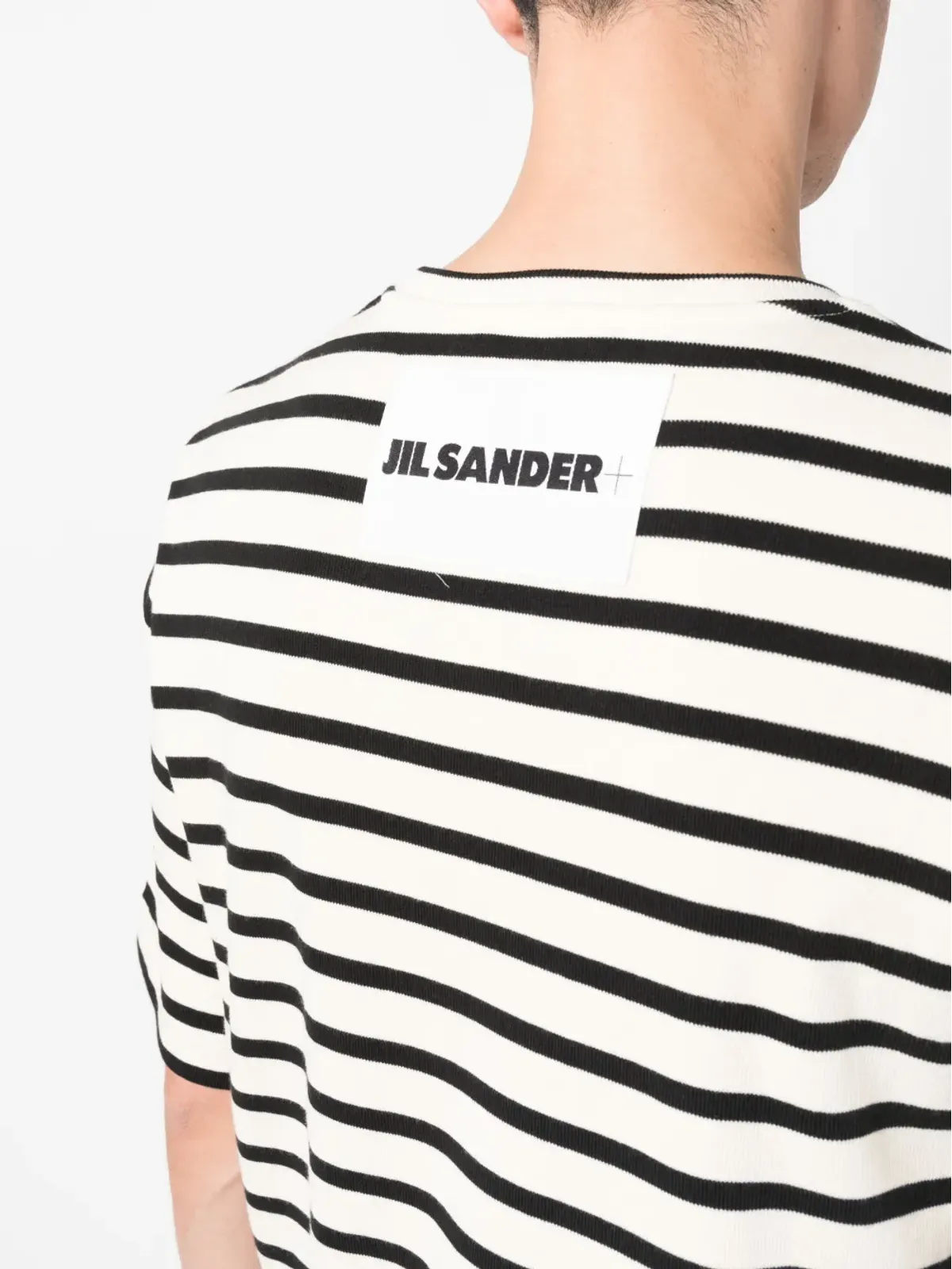 Jil Sander ストライププリント半袖Tシャツ - 画像5