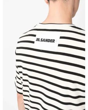 Jil Sander ストライププリント半袖Tシャツ - サムネイル5