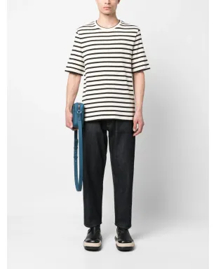 Jil Sander ストライププリント半袖Tシャツ - サムネイル2