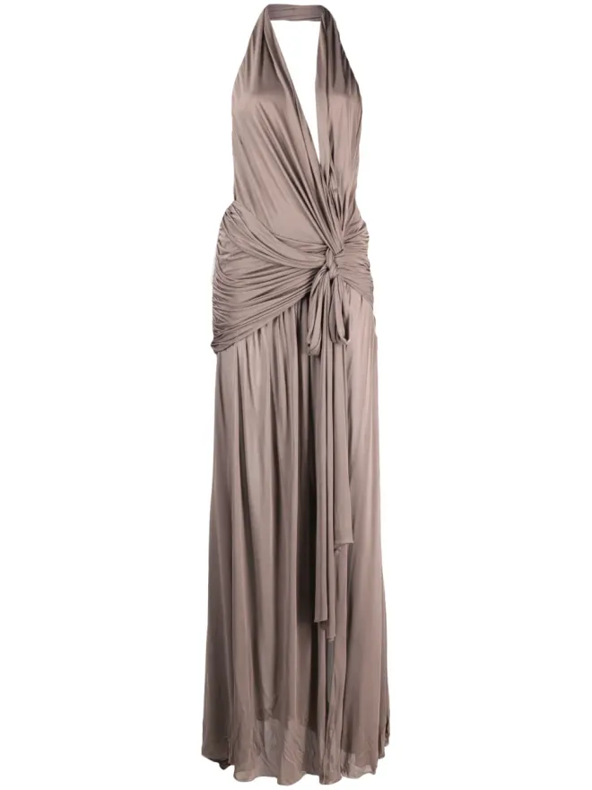 Blumarine Blumarine ホルターネック・バックレス ガウンの商品画像
