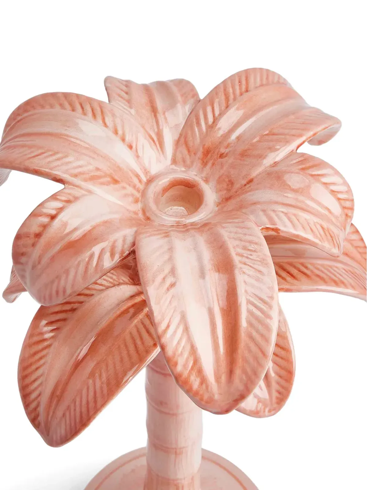 Les-Ottomans Palm Trees candleholder - Pink - 画像2