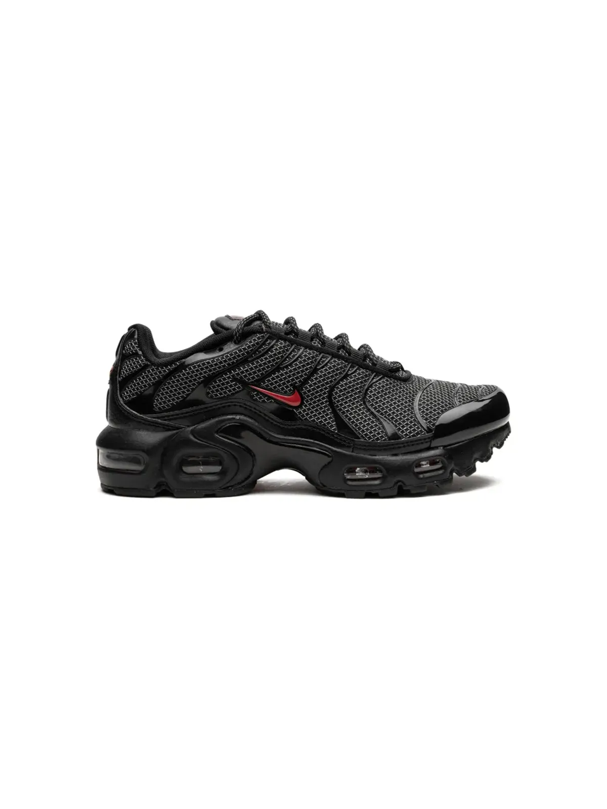 Nike Kids エアマックスプラス レースアップスニーカー - 画像2