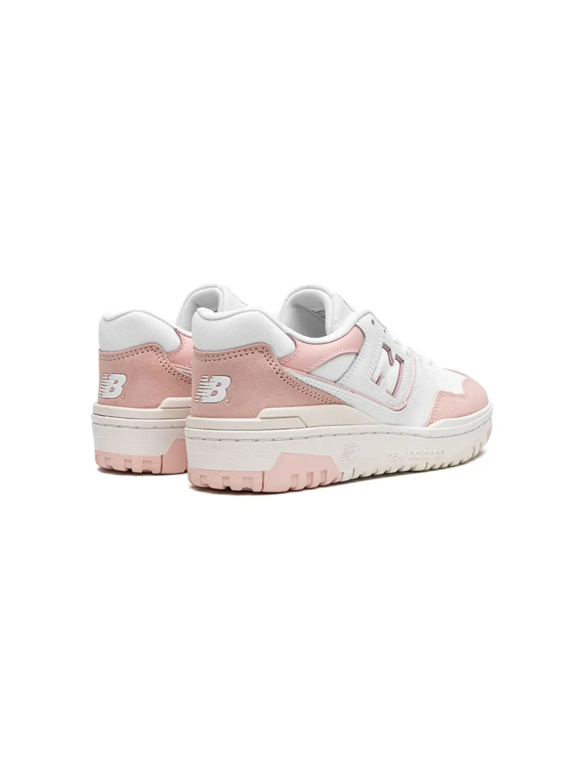 New Balance Kids 550 White Pink/Sea Salt sneakers - 画像3