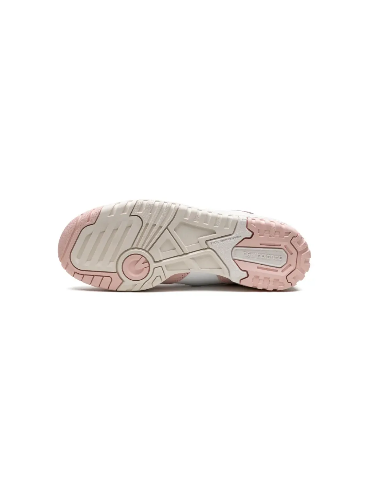 New Balance Kids 550 White Pink/Sea Salt sneakers - 画像4