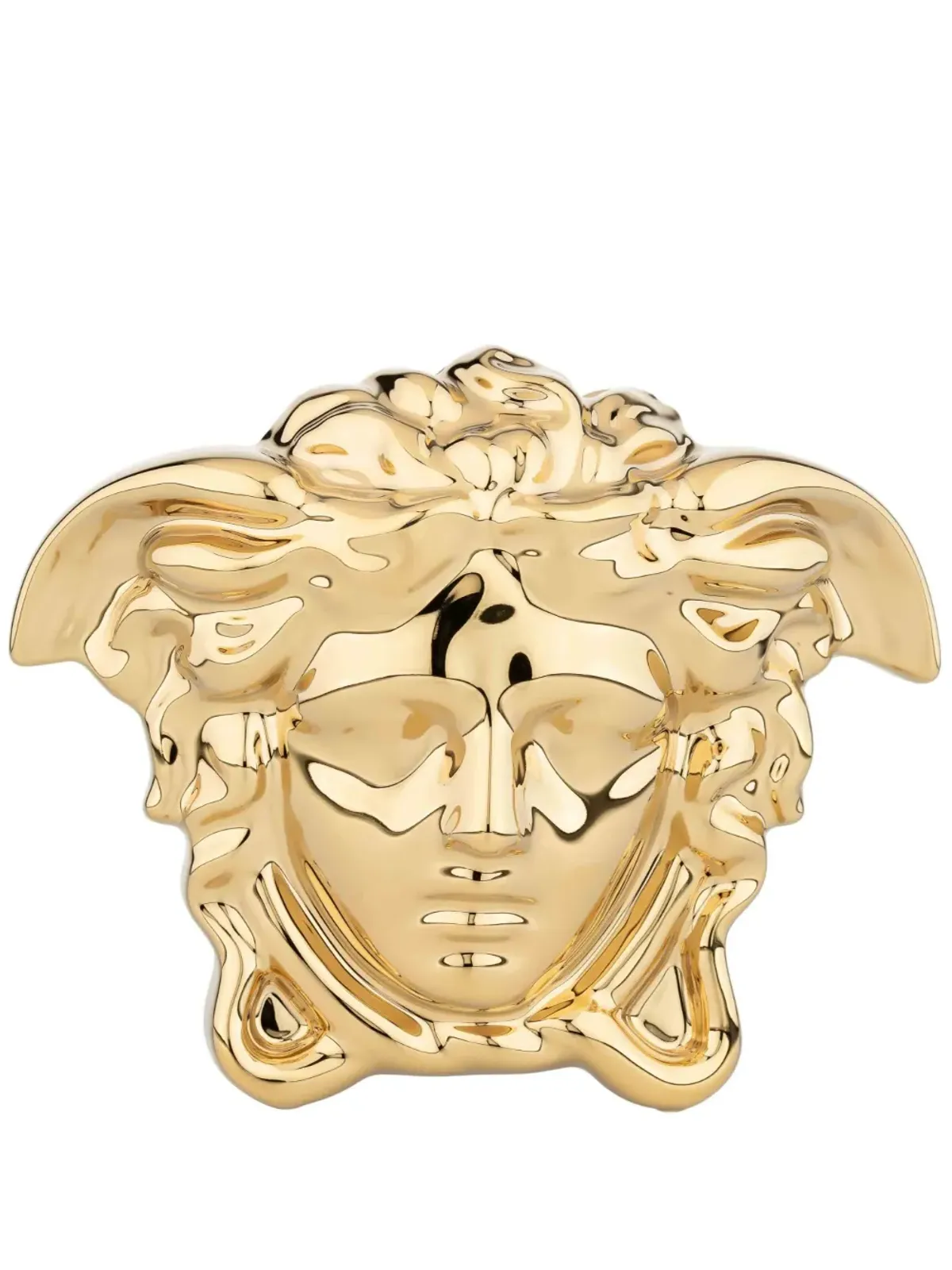 Versace メデューサ グランデ 花瓶 - ゴールド - 画像1