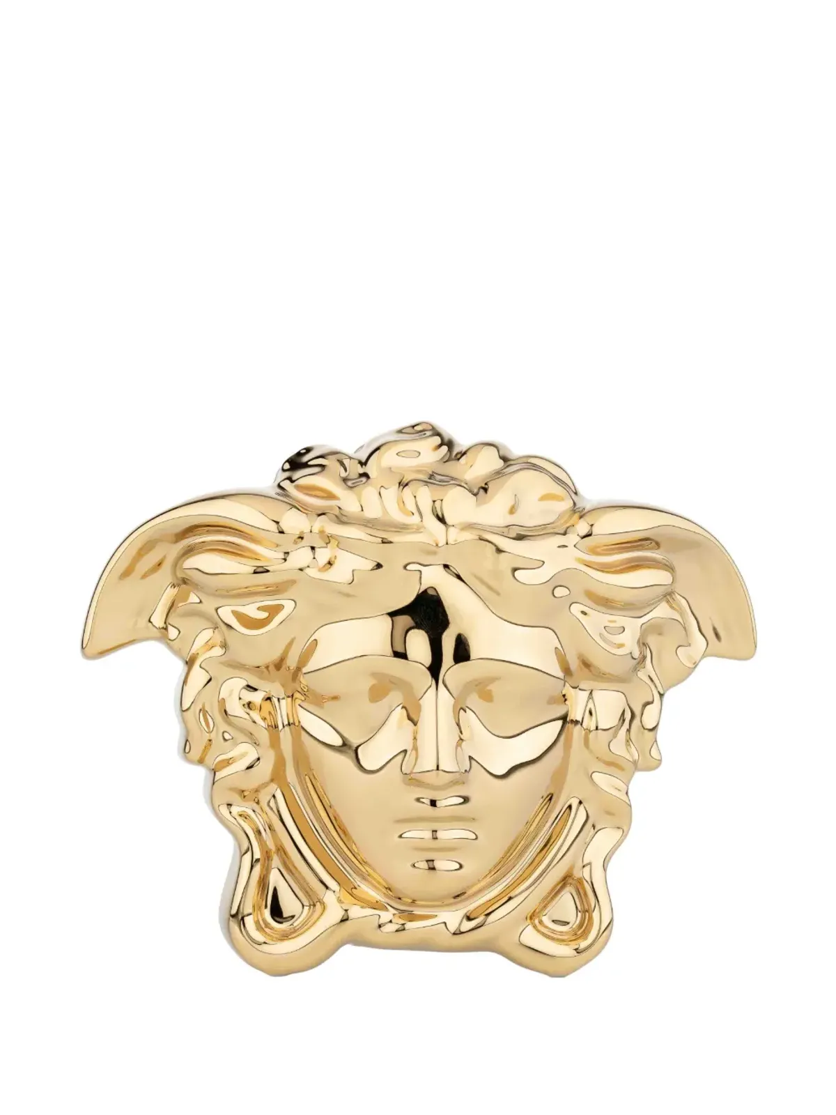 Versace メデューサ グランデ 花瓶 - ゴールド - 画像3