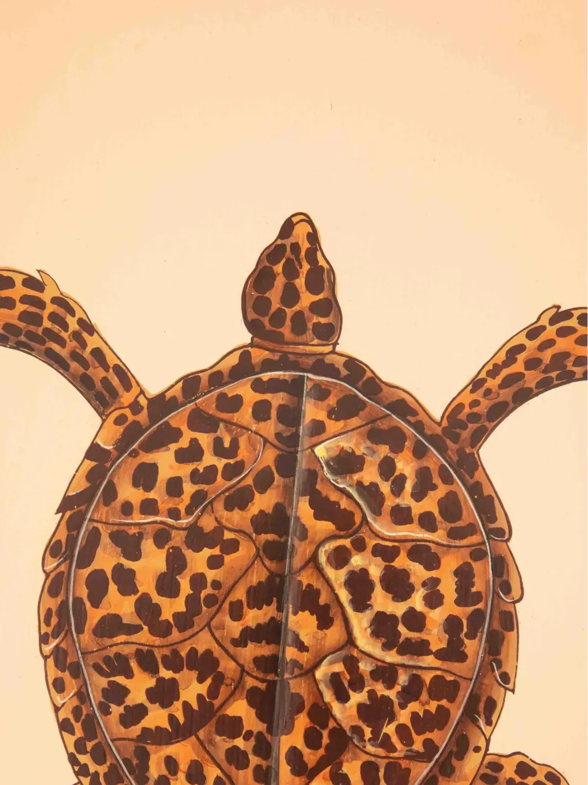 Les-Ottomans Fauna ハンドペイント トレイ - 画像3