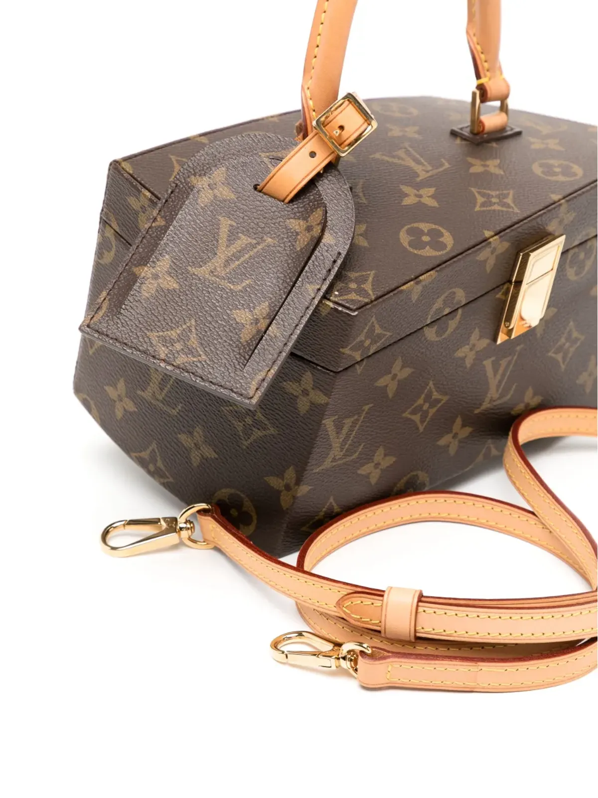 Louis Vuitton Pre-Owned モノグラム ツイステッド ボックス ツーウェイ ハンドバッグ - 画像4
