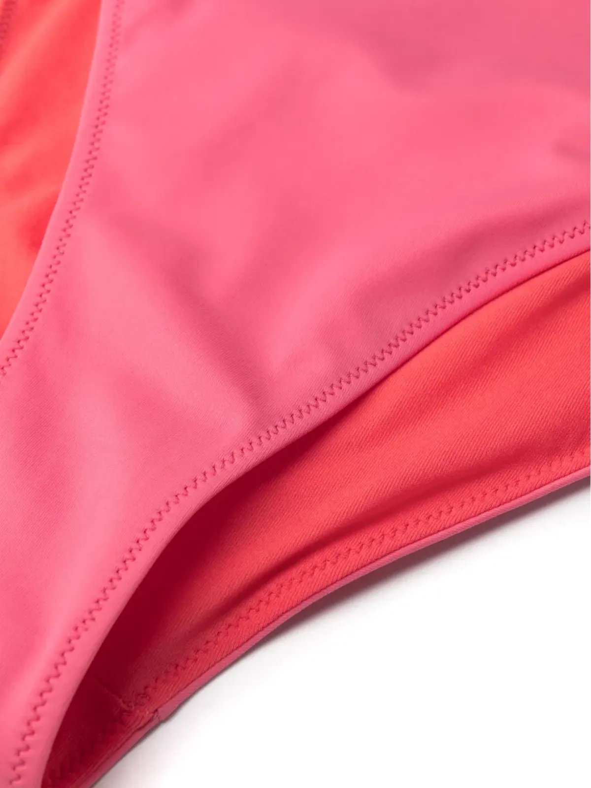 Stella McCartney logo-print cut-out swimsuit - Pink - 画像3