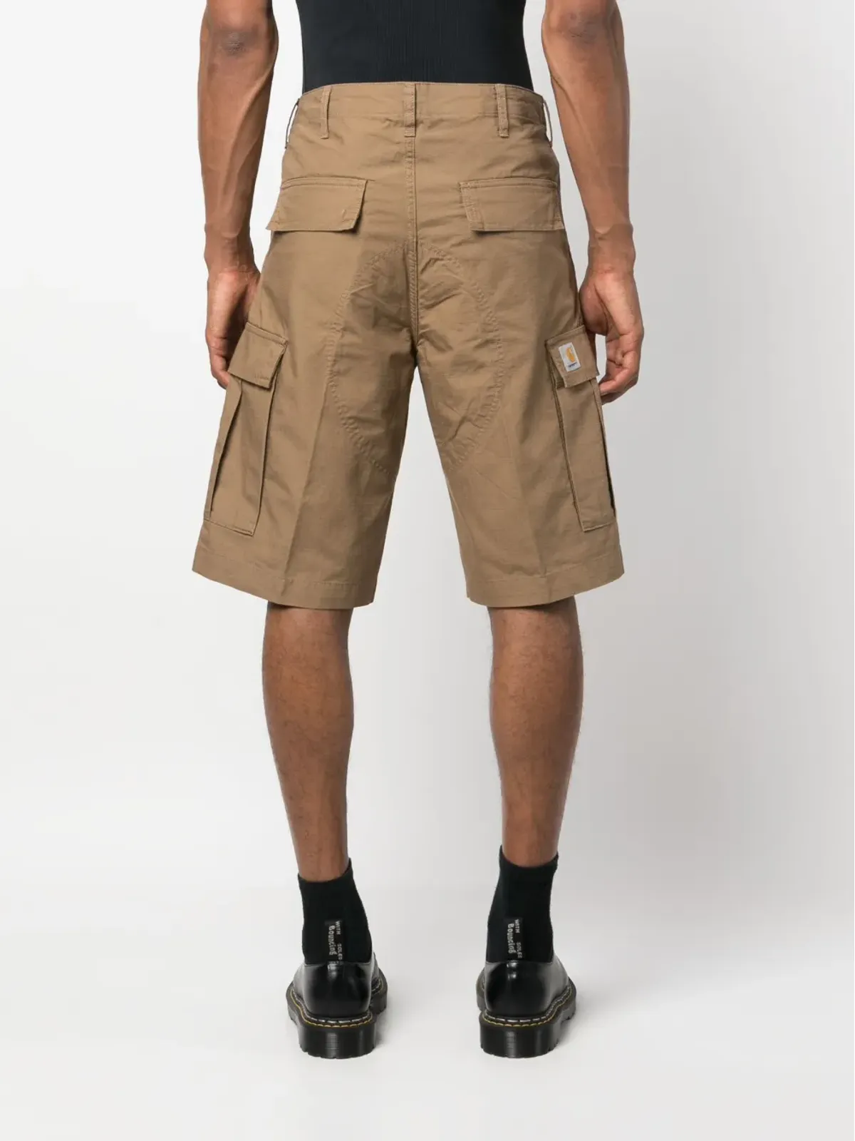 Carhartt WIP ロゴパッチ カーゴショーツ - 画像4