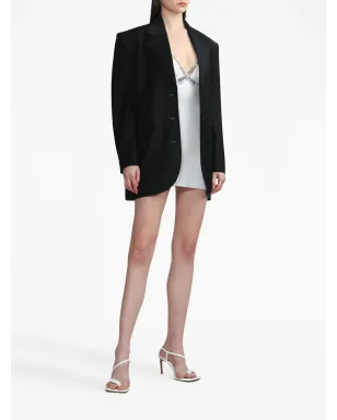 Materiel belted single-breasted blazer - Black - サムネイル2