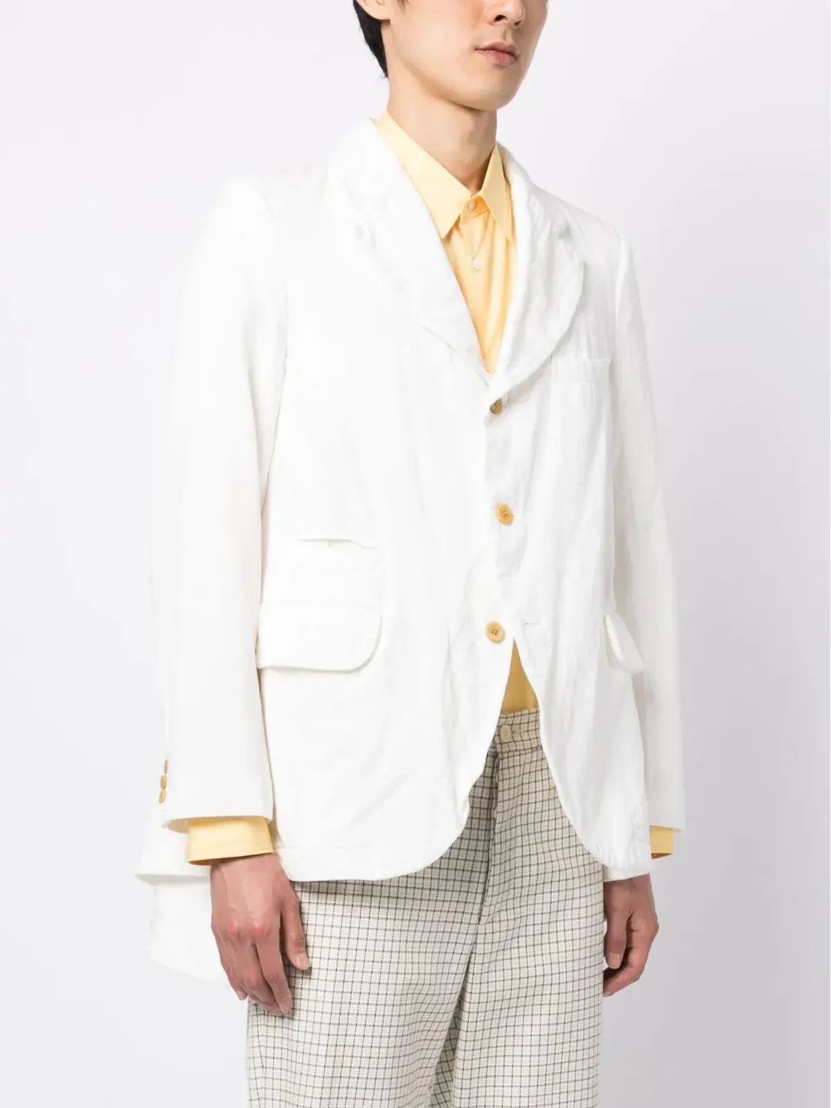 Comme des Garçons Homme Plus シングルブレストブレザー - 画像3