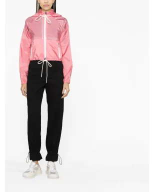 Moncler ドローコードディテールのフード付きクロップドジャケット - サムネイル2