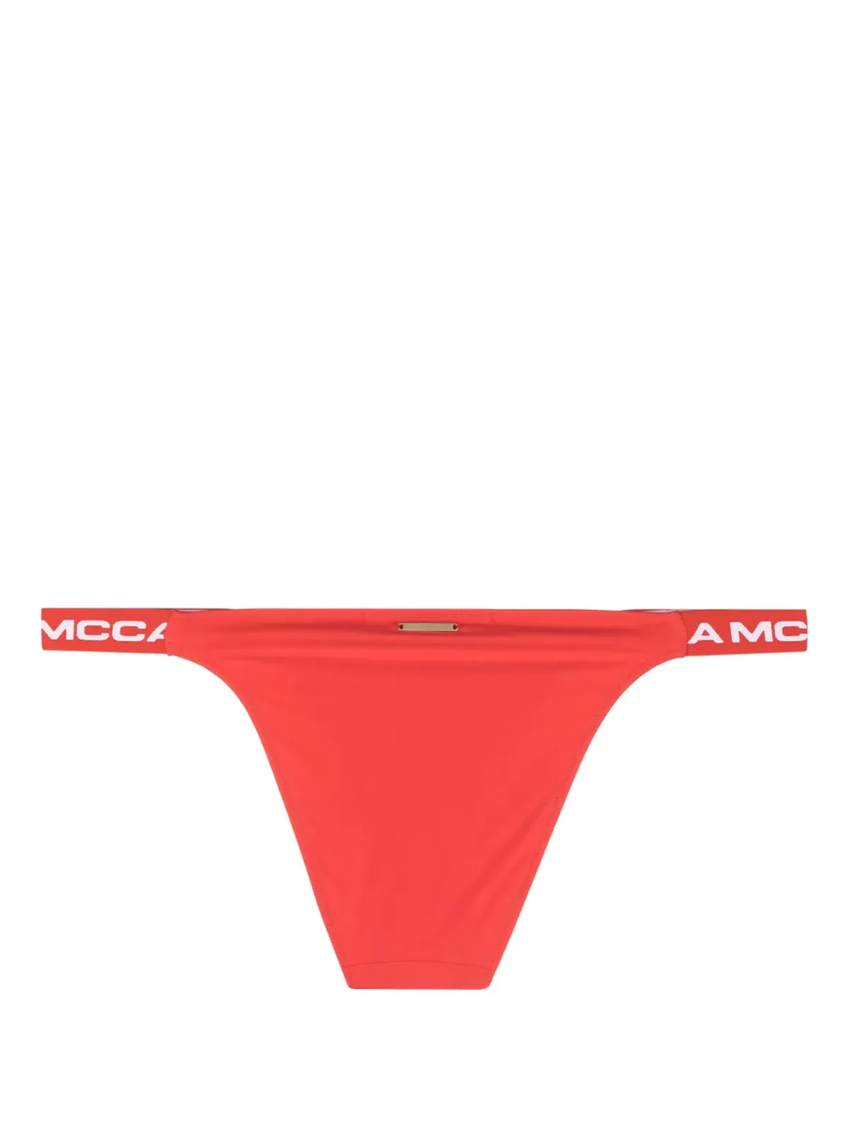 Stella McCartney ロゴプリントビキニボトム - レッド - 画像2