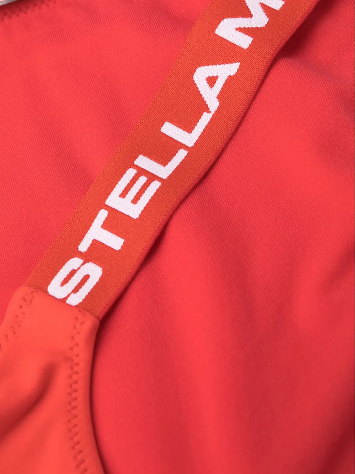 Stella McCartney ロゴプリントビキニボトム - レッド - 画像3