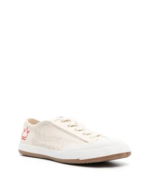 Vivienne Westwood ロゴプリントのローカットスニーカー - サムネイル2